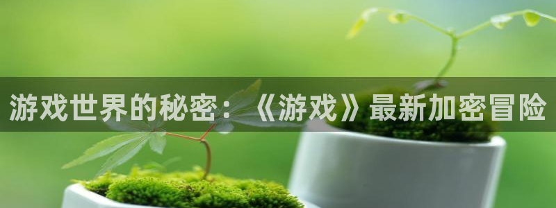 杏悦2体育平台：游戏世界的秘密：《游戏》最新加密冒险